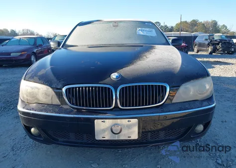 2007 BMW 750Li from USA, damaged, VIN WBAHN83517DT72411